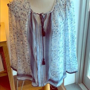 Lucky Brand peasant top